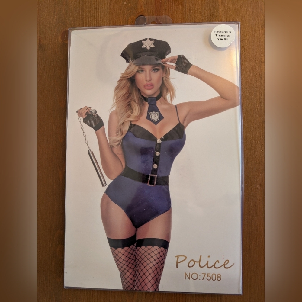 Sexy Police Costume Bundle With Accessories
